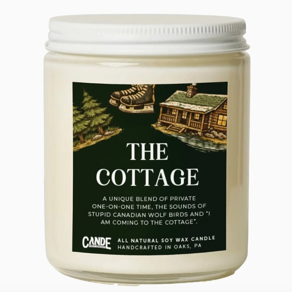 HEATED RIVALRY THE COTTAGE SOY CANDLE